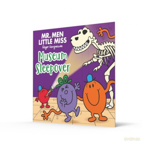 Mr. Men Little Miss: Museum Sleepover: A funny and surprising illustrated story about spending the night at a museum (Mr Men Little Miss Picture Books) - Adam Hargreaves [KSIĄŻKA]