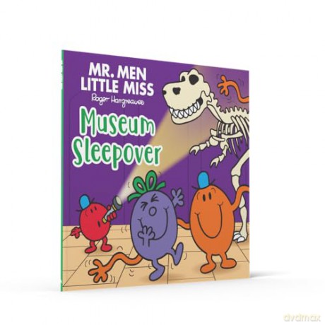Mr. Men Little Miss: Museum Sleepover: A funny and surprising illustrated story about spending the night at a museum (Mr Men Little Miss Picture Books) - Adam Hargreaves [KSIĄŻKA]