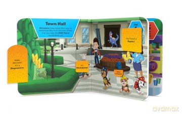 PAW Patrol Dinosaur Lookout Lift-the-Flap Book: Brand New dinosaur lift-the-flap board book, perfect gift for little PAW Patrol fans! - Paw Patrol [KSIĄŻKA]