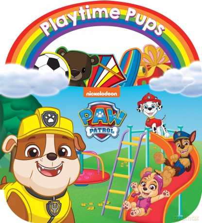 PAW Patrol Playtime Pups: A Carry-Along Board Book: New for 2025, the perfect rhyming book for young children aged 2, 3, 4, 5 to carry around with them! - Paw Patrol [KSIĄŻKA]