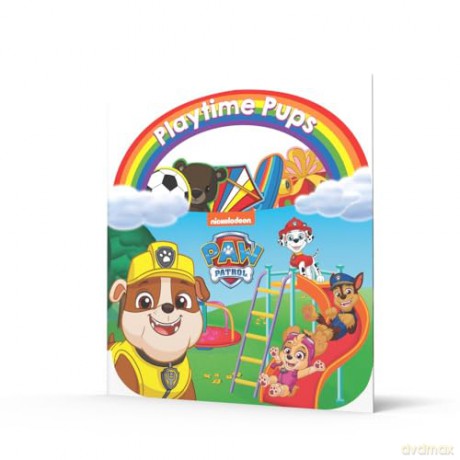 PAW Patrol Playtime Pups: A Carry-Along Board Book: New for 2025, the perfect rhyming book for young children aged 2, 3, 4, 5 to carry around with them! - Paw Patrol [KSIĄŻKA]