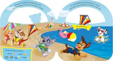 PAW Patrol Playtime Pups: A Carry-Along Board Book: New for 2025, the perfect rhyming book for young children aged 2, 3, 4, 5 to carry around with them! - Paw Patrol [KSIĄŻKA]