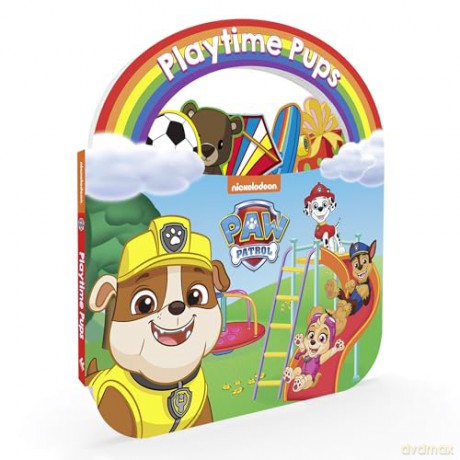 PAW Patrol Playtime Pups: A Carry-Along Board Book: New for 2025, the perfect rhyming book for young children aged 2, 3, 4, 5 to carry around with them! - Paw Patrol [KSIĄŻKA]