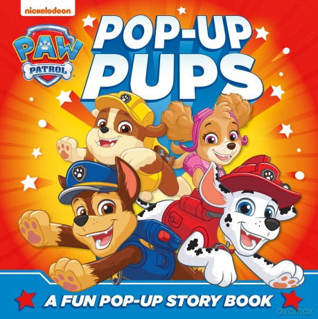 PAW Patrol Pop-Up Pups Board Book: An exciting lift the flap, pop-up book perfect for young children who love PAW Patrol! - Paw Patrol [KSIĄŻKA]