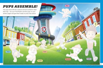 PAW Patrol Pups to the Rescue! Sticker Activity: New sticker book for 2025, including 50 stickers - perfect for young children aged 3, 4, 5, 6 and up! - Paw Patrol [KSIĄŻKA]