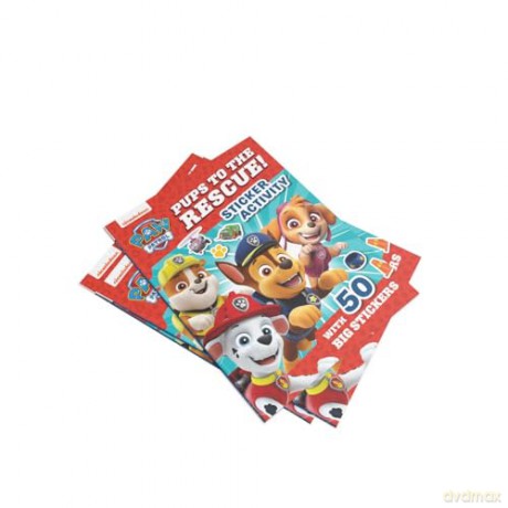 PAW Patrol Pups to the Rescue! Sticker Activity: New sticker book for 2025, including 50 stickers - perfect for young children aged 3, 4, 5, 6 and up! - Paw Patrol [KSIĄŻKA]