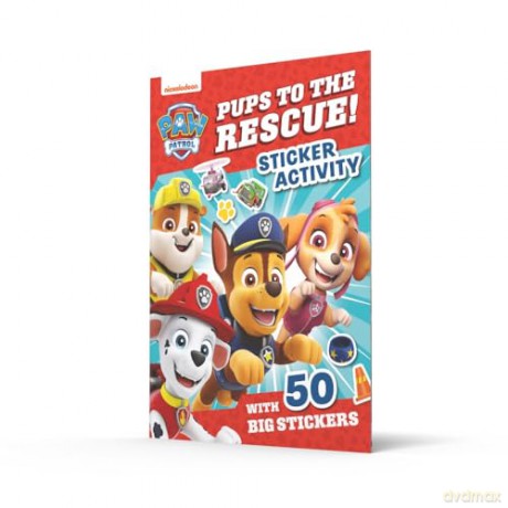 PAW Patrol Pups to the Rescue! Sticker Activity: New sticker book for 2025, including 50 stickers - perfect for young children aged 3, 4, 5, 6 and up! - Paw Patrol [KSIĄŻKA]