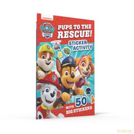 PAW Patrol Pups to the Rescue! Sticker Activity: New sticker book for 2025, including 50 stickers - perfect for young children aged 3, 4, 5, 6 and up! - Paw Patrol [KSIĄŻKA]