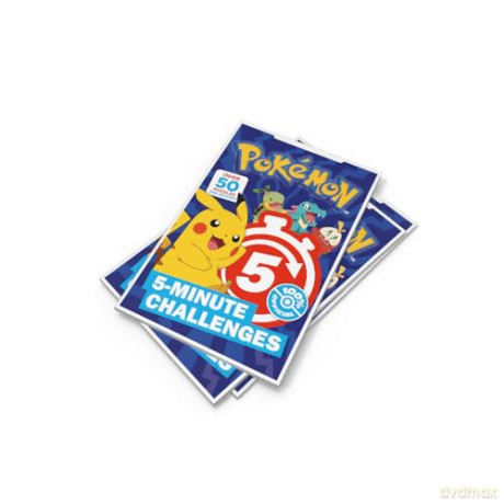 Pokémon 5-Minute Challenges: New for 2025! Packed with fun activities and tricky puzzles for children and fans of the popular TV show aged 5, 6, 7, 8, 9! - Pokémon [KSIĄŻKA]