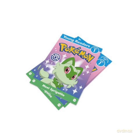 Pokémon Young Readers Level 1: Meet Sprigatito: New for 2025! Dive into reading with this short storybook from Pokémon Horizons: The Series, perfect for young or reluctant readers - Pokémon [KSIĄŻKA]