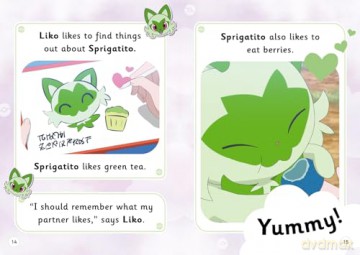 Pokémon Young Readers Level 1: Meet Sprigatito: New for 2025! Dive into reading with this short storybook from Pokémon Horizons: The Series, perfect for young or reluctant readers - Pokémon [KSIĄŻKA]