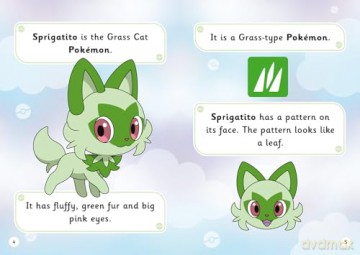 Pokémon Young Readers Level 1: Meet Sprigatito: New for 2025! Dive into reading with this short storybook from Pokémon Horizons: The Series, perfect for young or reluctant readers - Pokémon [KSIĄŻKA]