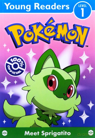 Pokémon Young Readers Level 1: Meet Sprigatito: New for 2025! Dive into reading with this short storybook from Pokémon Horizons: The Series, perfect for young or reluctant readers - Pokémon [KSIĄŻKA]