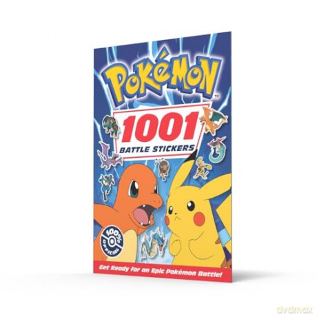 Pokémon: 1001 Battle Stickers: NEW for 2025, the ultimate Pokémon sticker activity book for fans of all ages. - Pokémon [KSIĄŻKA]
