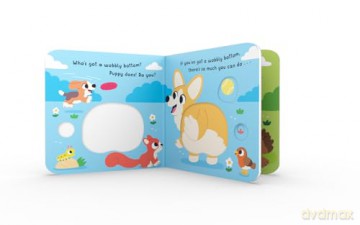 Puppy's Wobbly Bottom: A fun-filled new interactive novelty board book series with sliders to wobble! (Wobbly Bottoms) - Kit Frost [KSIĄŻKA]