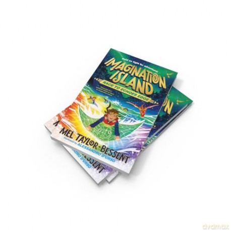 Race to Echoes Edge: New for 2025, the second title in the thrilling illustrated collectable fantasy action adventure book, perfect for readers aged 8-12!: Book 2 (Imagination Island) - Mel Taylor-Bessent [KSIĄŻKA]