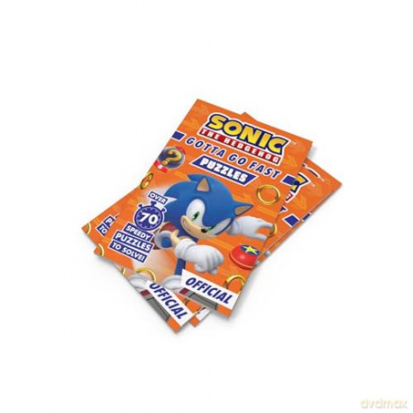 Sonic the Hedgehog Gotta Go Fast Puzzle Book: Packed with over 70 speedy puzzles, the perfect gift for Sonic fans aged 5, 6, 7, 8, 9, 10 - Sonic The Hedgehog [KSIĄŻKA]