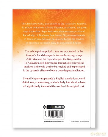 Ashtavakra Gita - Swami Nityaswarupananda [KSIĄŻKA]