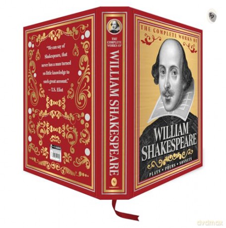 The Complete Works of William Shakespeare: (Deluxe Hardbound Edition) - William Shakespeare [KSIĄŻKA]