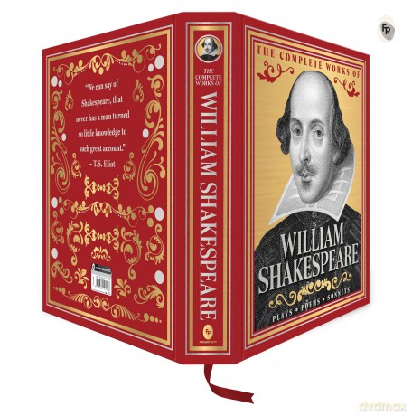 The Complete Works of William Shakespeare: (Deluxe Hardbound Edition) - William Shakespeare [KSIĄŻKA]