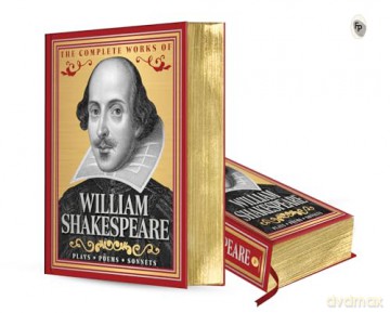 The Complete Works of William Shakespeare: (Deluxe Hardbound Edition) - William Shakespeare [KSIĄŻKA]