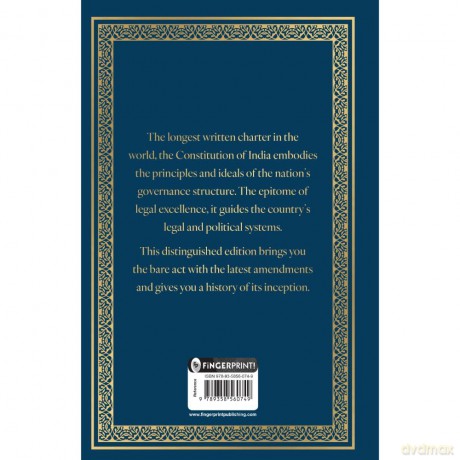 The Constitution of India (Deluxe Hardbound Edition) - Various [KSIĄŻKA]