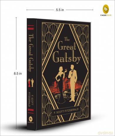 The Great Gatsby (Deluxe Hardbound Edition) (Fingerprint! Classics) - F. Scott Fitzgerald [KSIĄŻKA]
