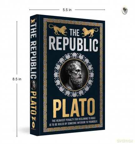 The Republic (Deluxe Hardbound Edition) - Plato [KSIĄŻKA]