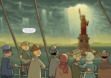 History Comics: Ellis Island: Immigration and the American Dream - Felipe Galindo Feggo [KSIĄŻKA]