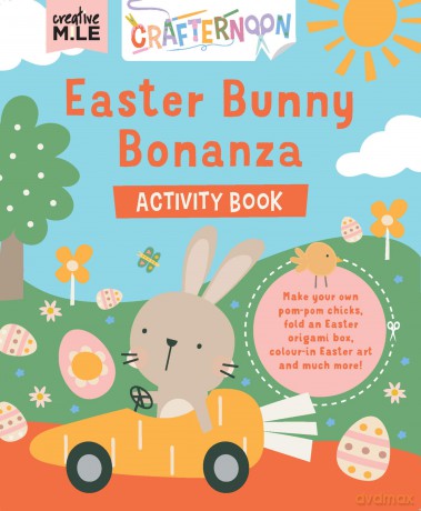 Easter Bunny Bonanza Activity Book - Creative Mile [KSIĄŻKA]