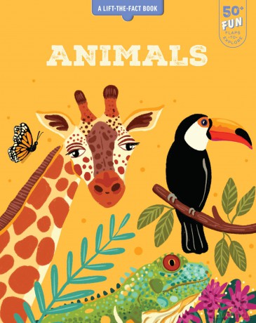 Lift the Fact: Animals (Lift-The-Fact Books) - Emma Whitelaw [KSIĄŻKA]