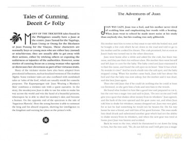 Philippine Folktales (The World's Greatest Myths and Legends) - J.K. Jackson [KSIĄŻKA]