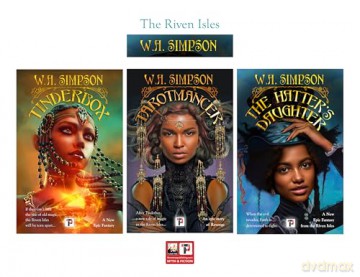 The Hatter's Daughter: 3 (Tales from the Riven Isles, 3) - W.A. Simpson [KSIĄŻKA]