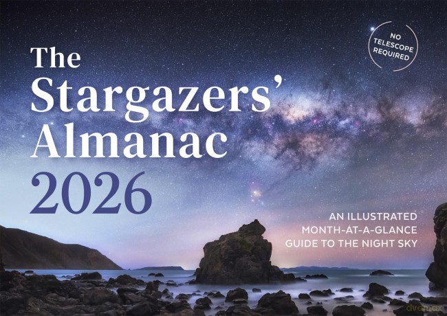 The Stargazers' Almanac: An Illustrated Month-at-a-Glance Guide to the Night Sky: 2026 - Callum Potter [KSIĄŻKA]