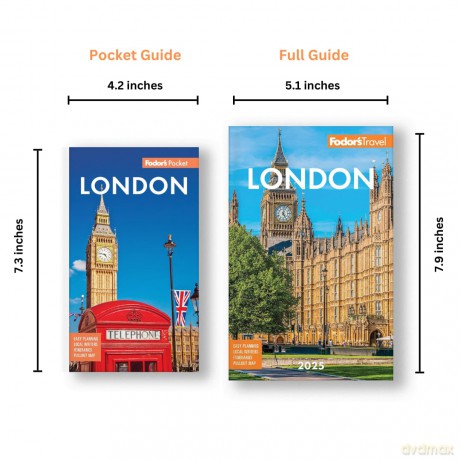 Fodor's Pocket London: A Compact Guide to England's Capital (Full-color Travel Guide) - Fodor's Travel Guides [KSIĄŻKA]