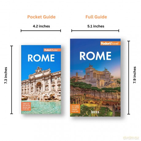 Fodor's Pocket Rome: A Compact Guide to the Eternal City (Full-color Travel Guide) - Fodor's Travel Guides [KSIĄŻKA]