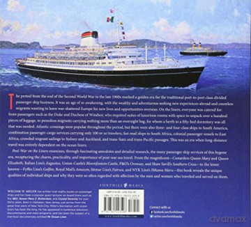 Post-War on the Liners: 1944-1977 - William H. Miller [KSIĄŻKA]