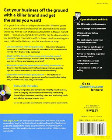 Retail Business Kit For Dummies - Rick Segel [KSIĄŻKA]