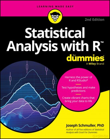 Statistical Analysis with R For Dummies (For Dummies (Computer/Tech)) - Joseph Schmuller [KSIĄŻKA]