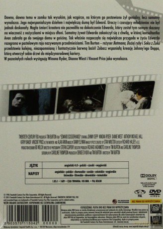 Edward Nożycoręki [DVD]