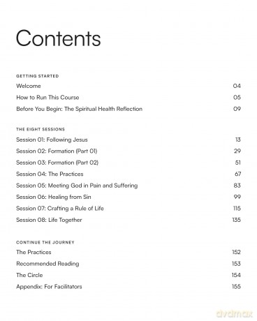 The Practicing the Way Course Companion Guide: An Eight-Session Primer on Spiritual Formation (Practicing the Way series) - John Mark Comer [KSIĄŻKA]