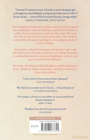 My Family: The instant Sunday Times bestselling hilarious and honest new memoir - David Baddiel [KSIĄŻKA]