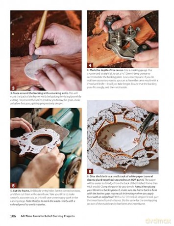 All-Time Favorite Relief Carving Projects: Expert Instruction and Techniques from Woodcarving Illustrated - Editors of Woodcarving Illustrated [KSIĄŻKA]
