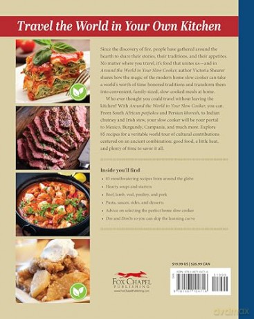 Around the World in Your Slow Cooker: Delicious, Family-Friendly Global Recipes: Global-Inspired, Family-Friendly Recipes - Victoria Shearer [KSIĄŻKA]