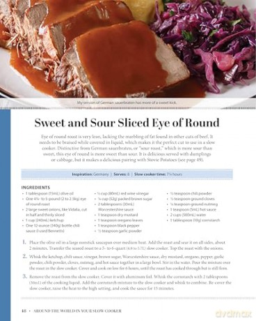 Around the World in Your Slow Cooker: Delicious, Family-Friendly Global Recipes: Global-Inspired, Family-Friendly Recipes - Victoria Shearer [KSIĄŻKA]