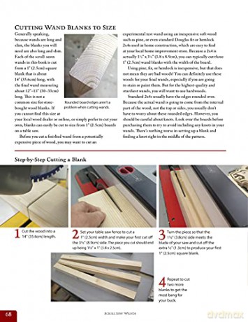 Compendium of Wooden Wand Making Techniques: Mastering the Enchanting Art of Carving, Turning, and Scrolling Wands (Fox Chapel Publishing) 20 Fantasy Designs, Step-by-Step Instructions, and Wood Guide [KSIĄŻKA]