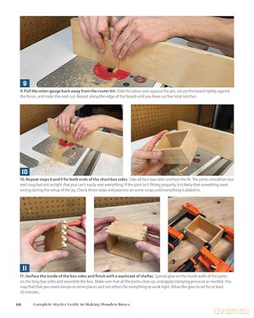Complete Starter Guide to Making Wooden Boxes: Learn to Craft Beautiful and Practical Containers for Everyday Use - Albert Kleine [KSIĄŻKA]