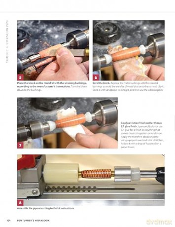 Pen Turner's Workbook, 4th Edition Revised and Expanded: Making Pens from Simple to Stunning Using Wood and Resin - Barry Gross [KSIĄŻKA]