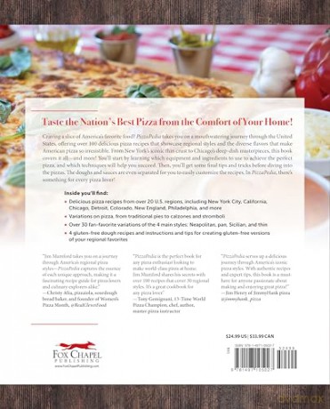 PizzaPedia: Favorite Recipes from across America - Jim Mumford [KSIĄŻKA]