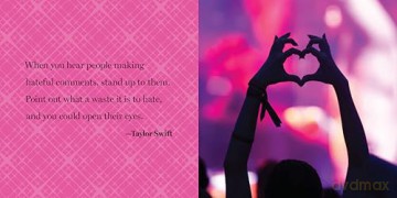 Taylor Swift Be Fearless Gift Book (Thinking of You) - Grace Peterson [KSIĄŻKA]